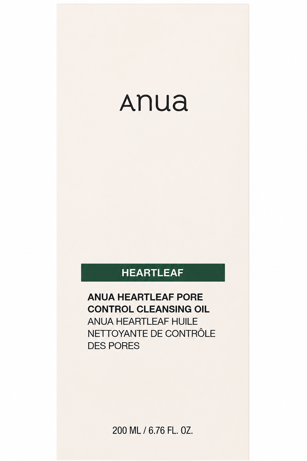 ANUA Heartleaf Cleansing Oil texture Korean heartleaf skincare cleanser | Glow Skin Beauty Shop.