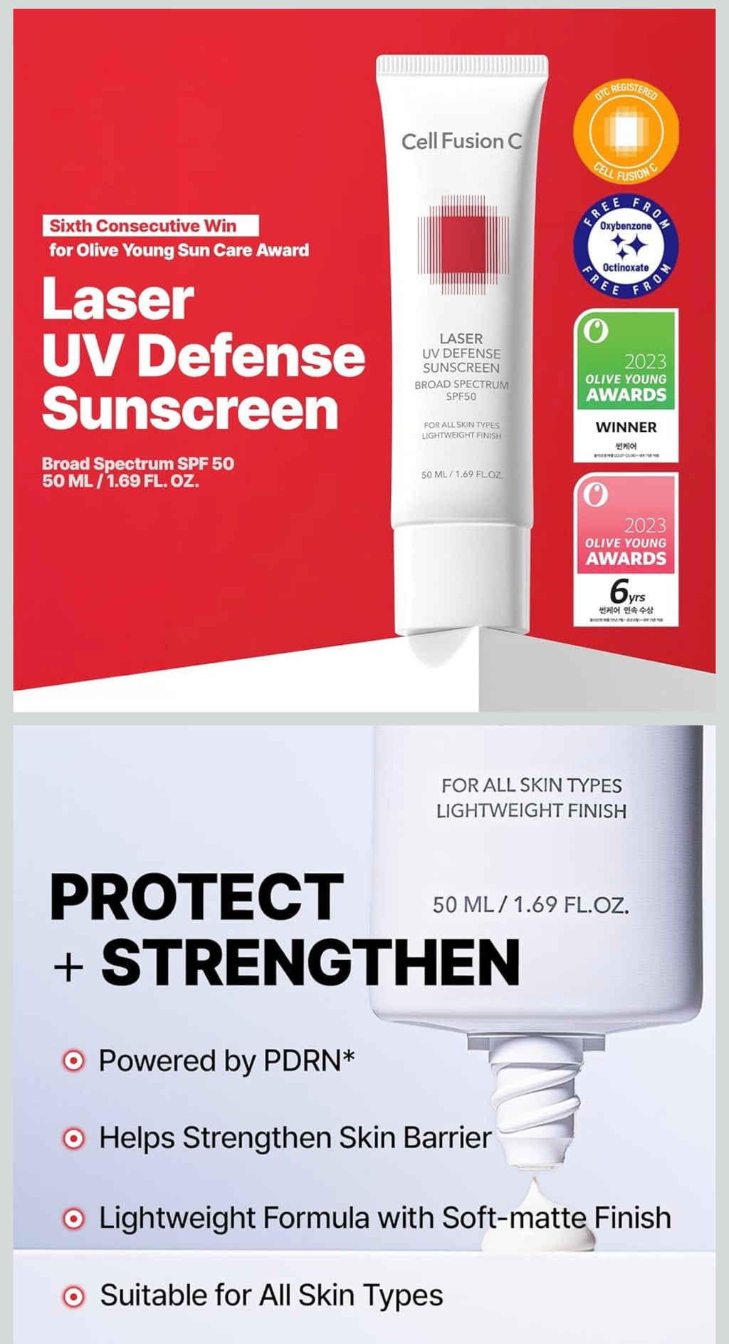 CELL FUSION C - LASER UV DEFENSE SUNSCREEN SPF 50