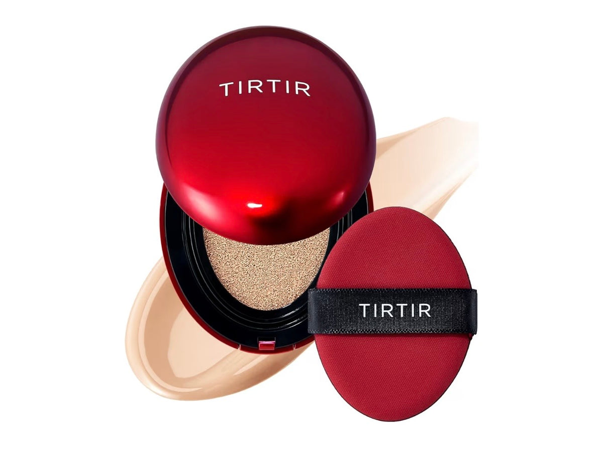 TIRTIR Red Cushion Mini compact open K-beauty travel size foundation | Glow Skin Beauty Shop.