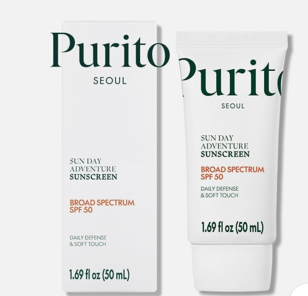 PURITO SEOUL SUN DAY ADVENTURE SUNSCREEN SPF 50 - 50 ML