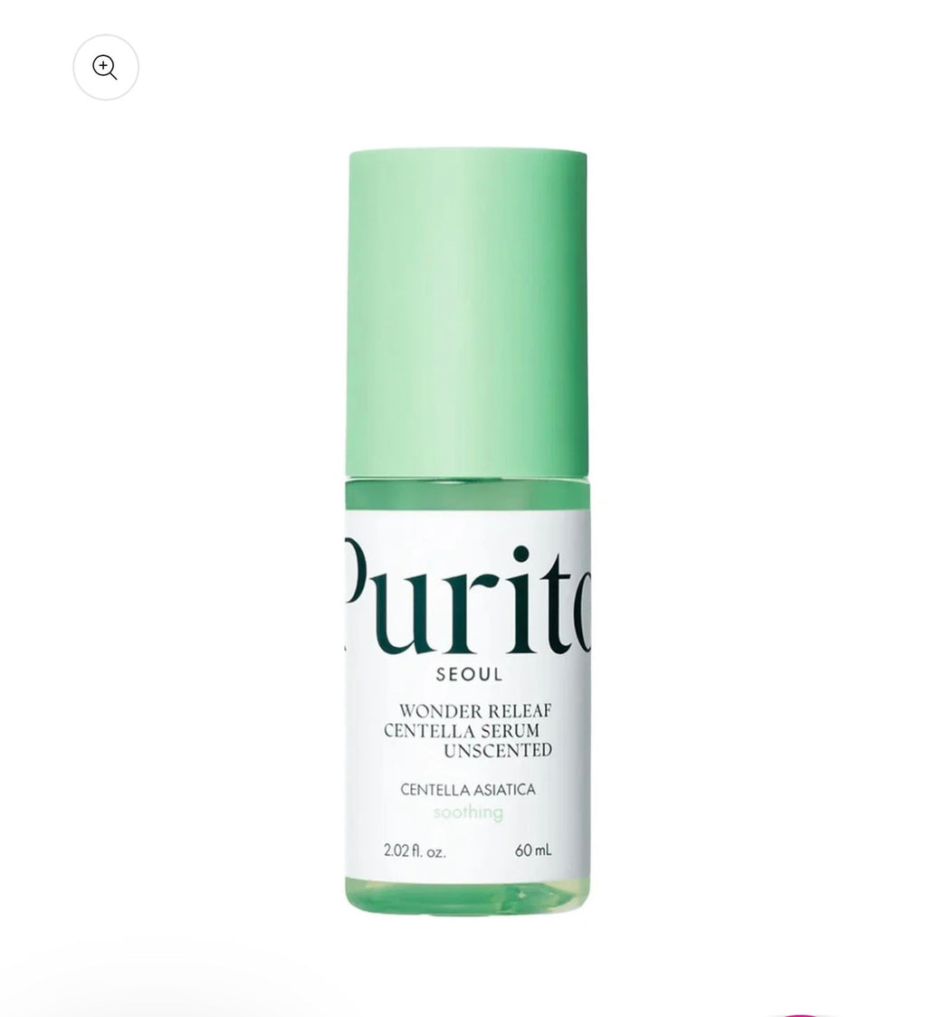 Purito Wonder Relief Centella Serum texture unscented Korean skincare | Glow Skin Beauty Shop.