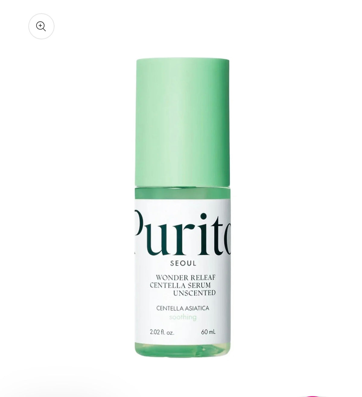 Purito Wonder Relief Centella Serum texture unscented Korean skincare | Glow Skin Beauty Shop.