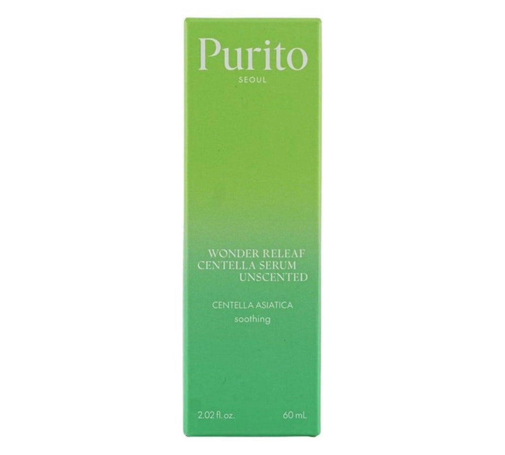 Purito Centella Serum bottle 60ml K-beauty soothing sensitive skin serum | Glow Skin Beauty Shop.