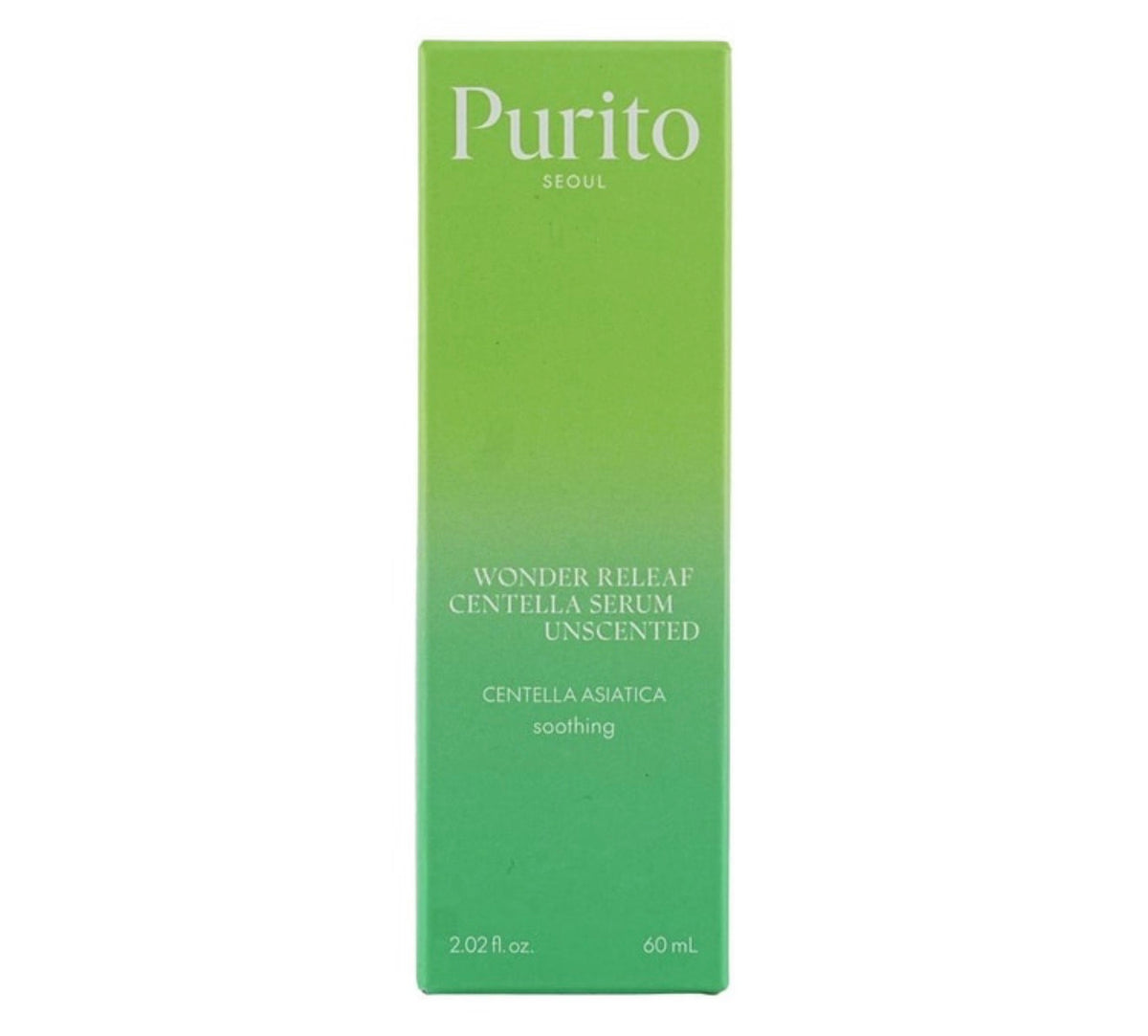 Purito Centella Serum bottle 60ml K-beauty soothing sensitive skin serum | Glow Skin Beauty Shop.