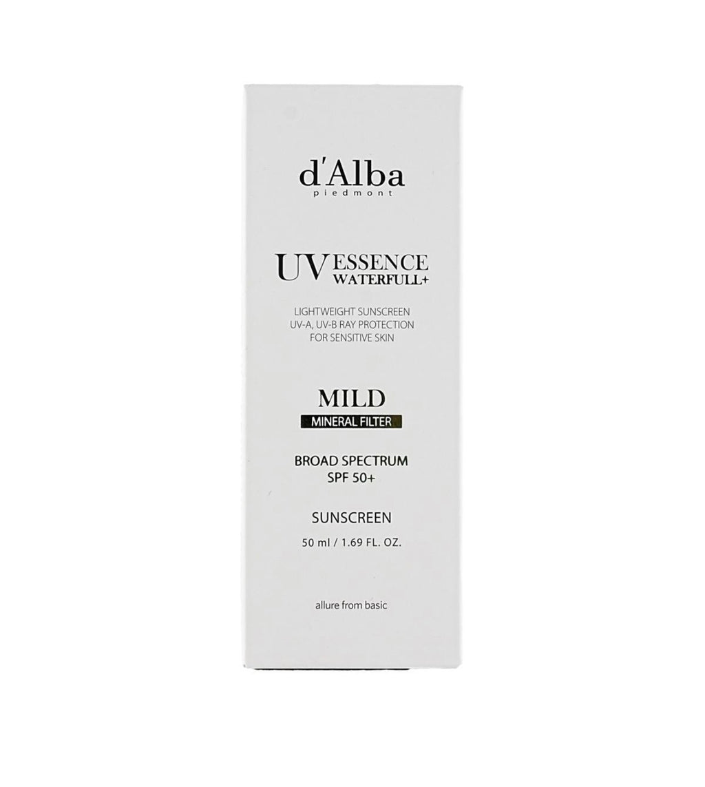 D'ALBA UV ESSENCE MILD MINERAL FILER LIGHTWEIGHT SPF 50 SUNSCREEN 50 ML