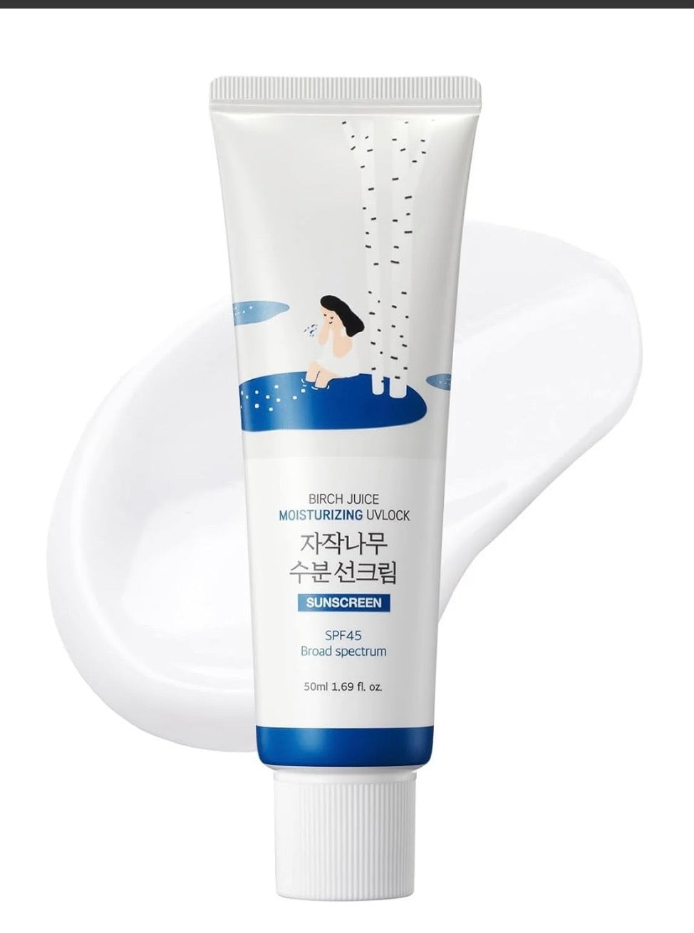 ROUND LAB BIRCH JUICE MOISTURIZING SUNSCREEN 50 ml SPF 50