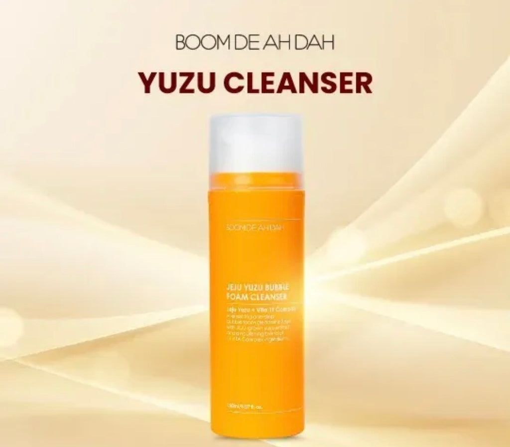 JEJU YUZU BUBBLE FOAM CLEANSER (150 ML)