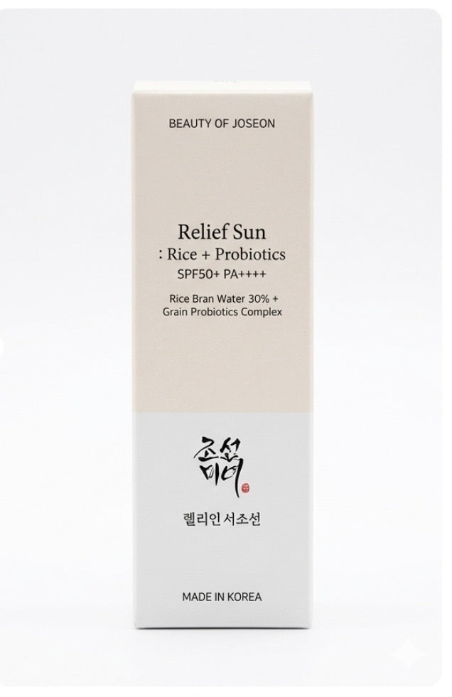 BEAUTY OF JOSEON RELIEF SUN RICE PROBIOTICS SPF 50 - 50 ML